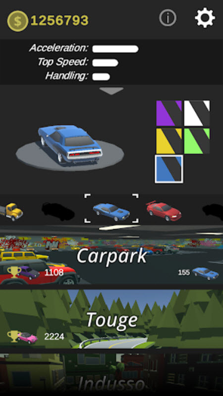 丝滑漂移无限金币版