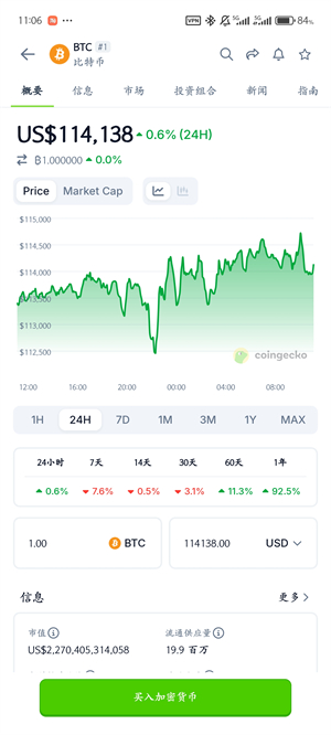 CoinGecko中文版下载
