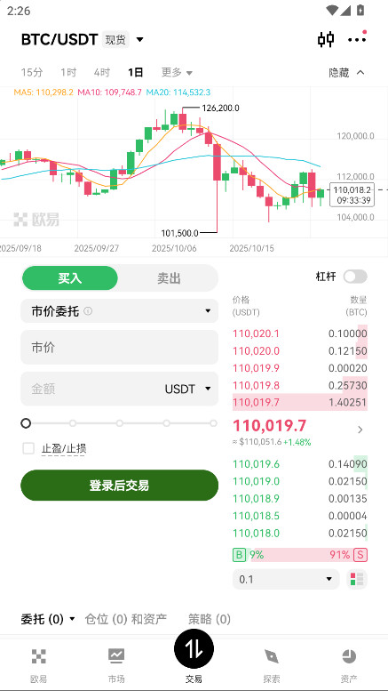 欧溢交易所app